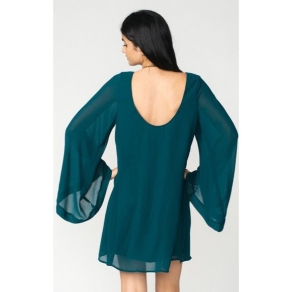 Show Me Your MuMu Emerald Bombshell Dress - Picture 2 of 8
